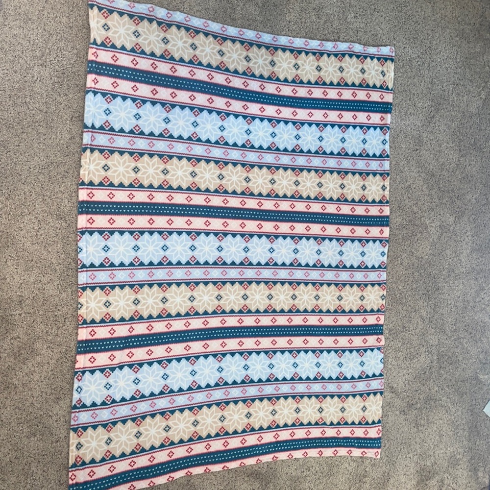 Blanket, pillow, and sleep pants